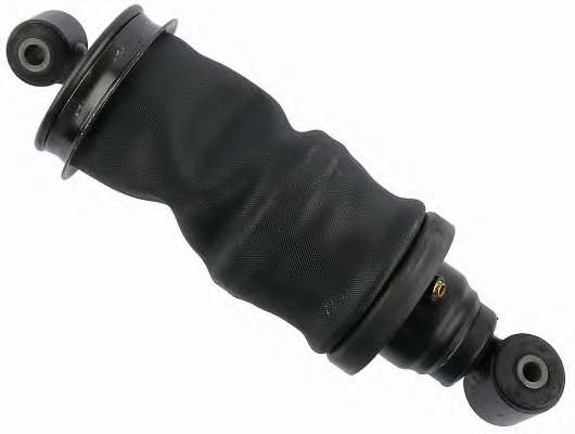 Гаситель, крепление кабины