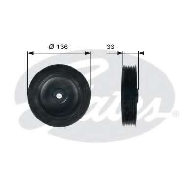 Ременный шкив, коленчатый вал