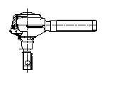 Наконечник поперечной рулевой тяги