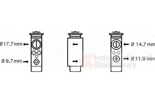 Расширительный клапан, кондиционер