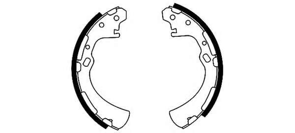 Комплект тормозных колодок
