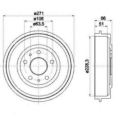 Тормозной барабан