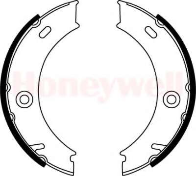 Комплект тормозных колодок, стояночная тормозная система