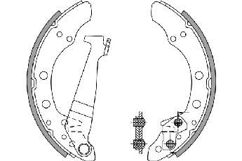 Комплект тормозных колодок
