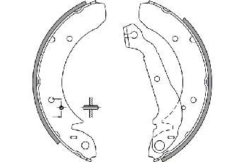 Комплект тормозных колодок