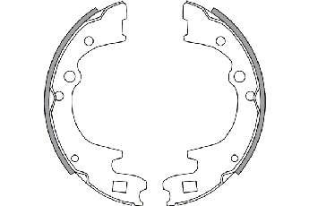 Комплект тормозных колодок