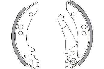 Комплект тормозных колодок
