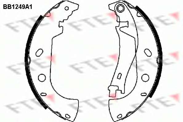 Комплект тормозных колодок