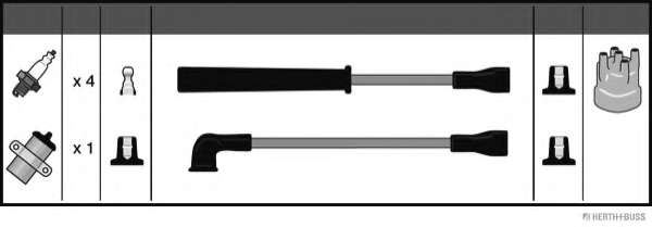 Комплект проводов зажигания