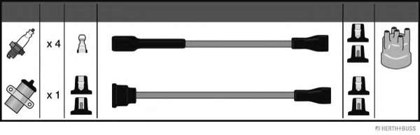 Комплект проводов зажигания