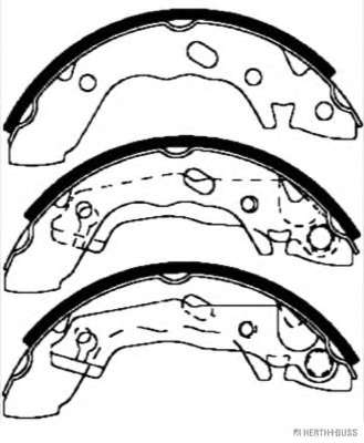 Комплект тормозных колодок