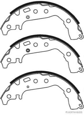 Комплект тормозных колодок