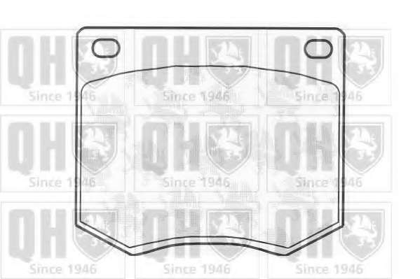 Комплект тормозных колодок, дисковый тормоз