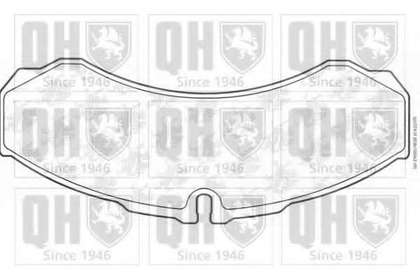 Комплект тормозных колодок, дисковый тормоз