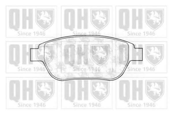 Комплект тормозных колодок, дисковый тормоз