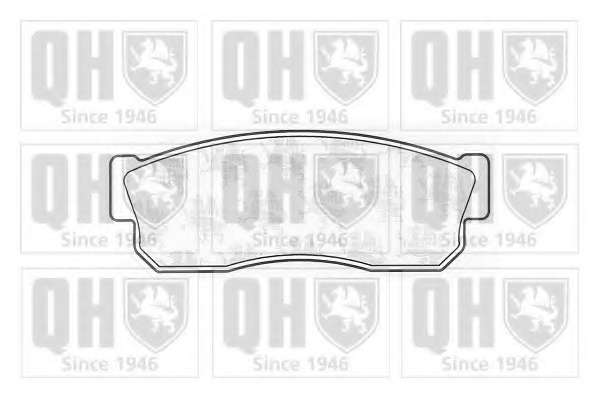 Комплект тормозных колодок, дисковый тормоз