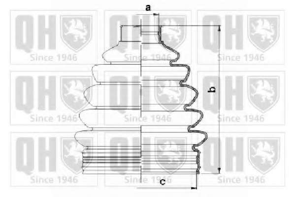 Комплект пылника, приводной вал