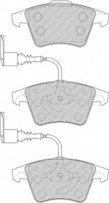 Комплект тормозных колодок, дисковый тормоз
