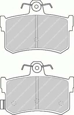 Комплект тормозных колодок, дисковый тормоз