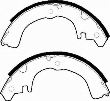Комплект тормозных колодок