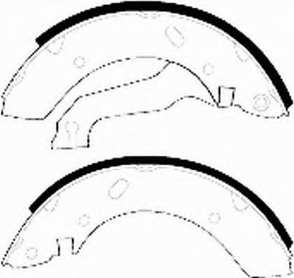 Комплект тормозных колодок