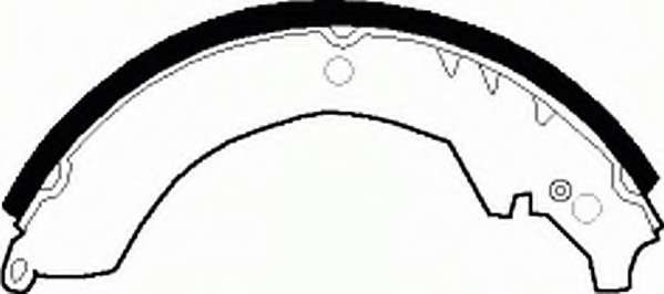 Комплект тормозных колодок