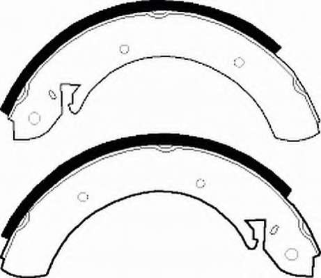 Комплект тормозных колодок
