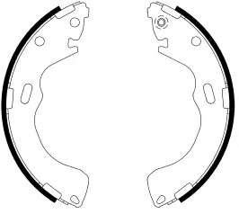 Комплект тормозных колодок
