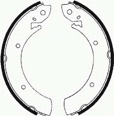 Комплект тормозных колодок