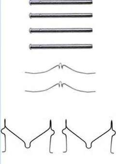 Комплектующие, колодки дискового тормоза