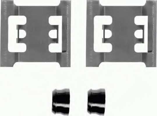 Комплектующие, колодки дискового тормоза