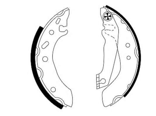 Комплект тормозных колодок