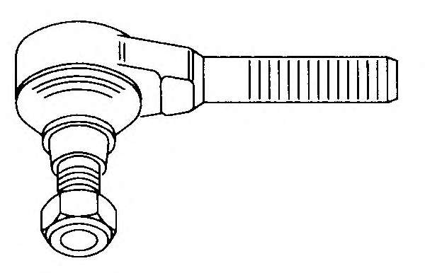 Наконечник поперечной рулевой тяги