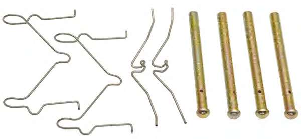 Комплектующие, колодки дискового тормоза