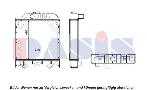 Радиатор, охлаждение двигателя