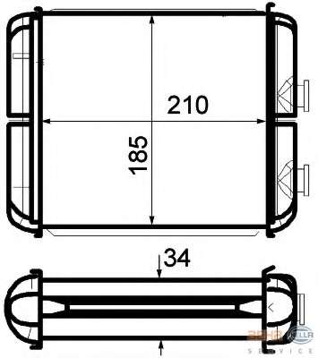 Теплообменник, отопление салона