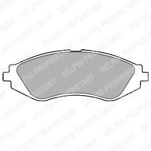 Комплект тормозных колодок, дисковый тормоз