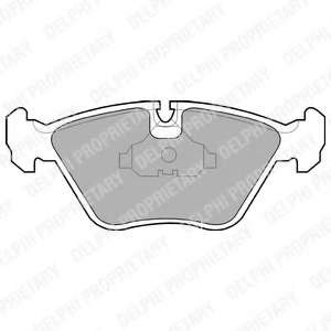 Комплект тормозных колодок, дисковый тормоз