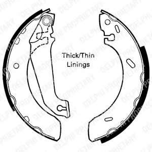 Комплект тормозных колодок