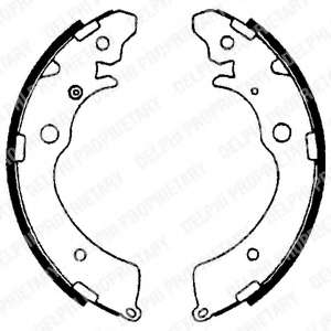 Комплект тормозных колодок