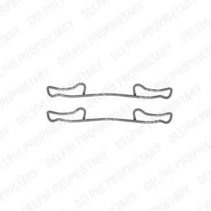 Комплектующие, колодки дискового тормоза