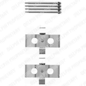 Комплектующие, колодки дискового тормоза