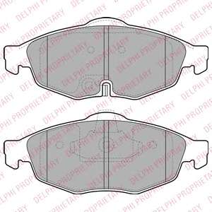 Комплект тормозных колодок, дисковый тормоз