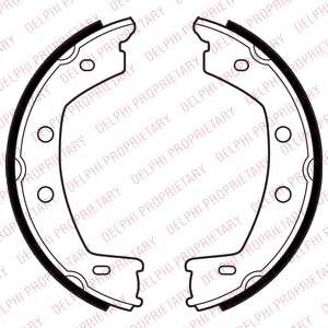 Комплект тормозных колодок, стояночная тормозная система