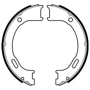 Комплект тормозных колодок, стояночная тормозная система