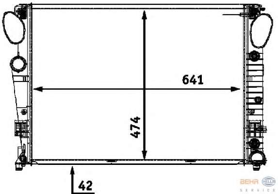 Радиатор, охлаждение двигателя