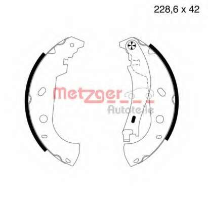 Комплект тормозных колодок