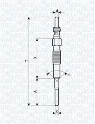 ┼Üwieca ┼╝arowa mm OPERL ANTARA 2.0 CDTI (09-'08),CHEVROLET CAPTIVA├č2.0 D (09-'