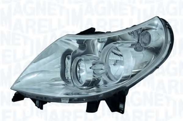 Reflektor prawy h7/ h1 py21w w5w 8 pin - FIAT DUCATO X250