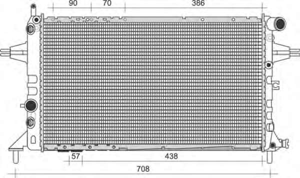 Радиатор, охлаждение двигателя